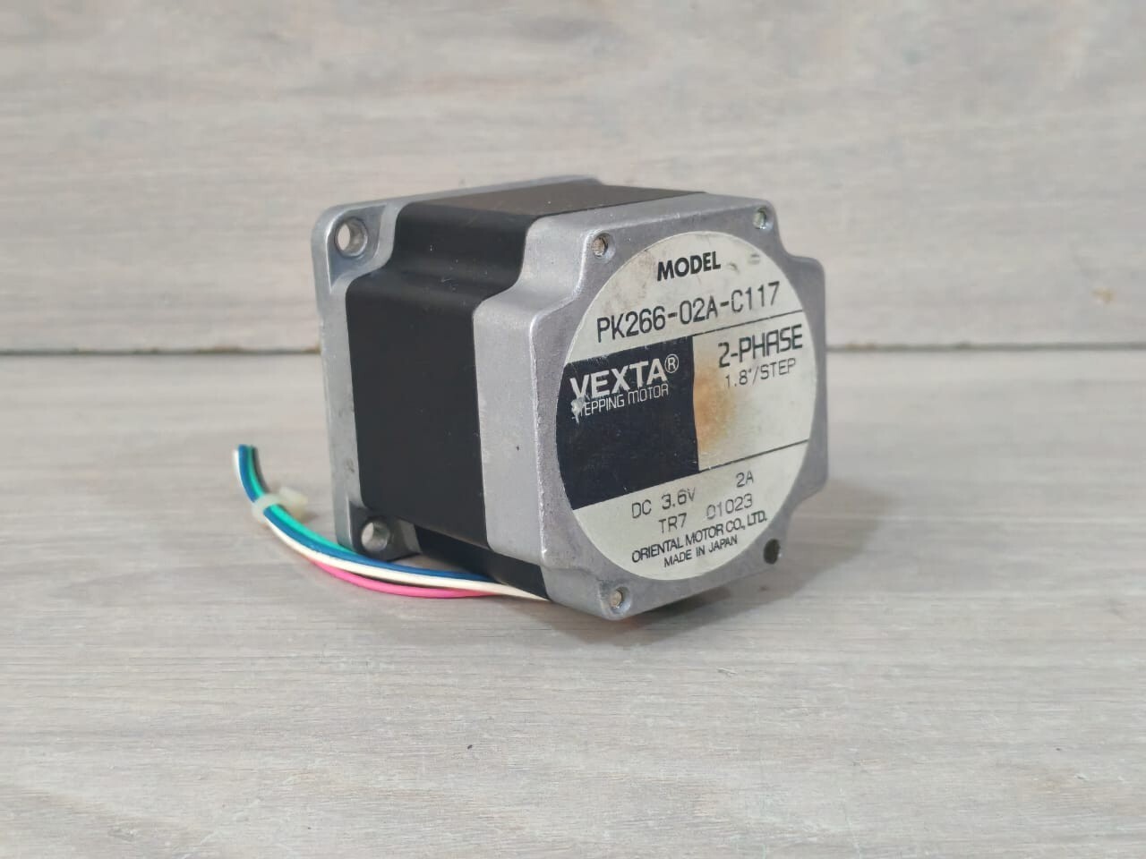 Vexta PK266-02A/PK266-02A-C88 VEXTA ORIENTAL PK266-02A/PK266-02A-C88 2-PHASE STEPPING MOTOR 1.8/ STEP DC 3.6V 3