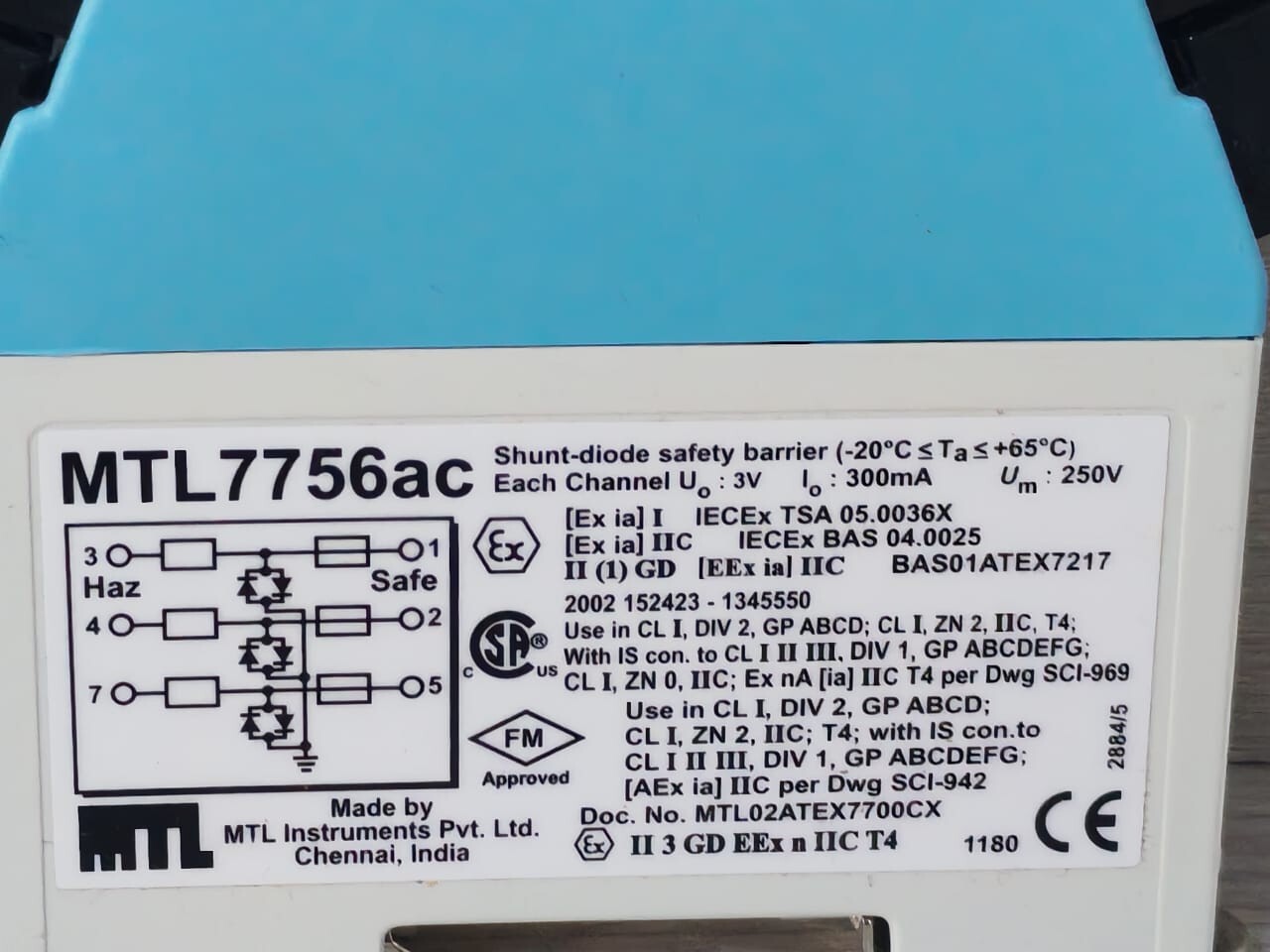MTL MTL7756ac MTL7756ac Shunt-diode Safety Barrier 3