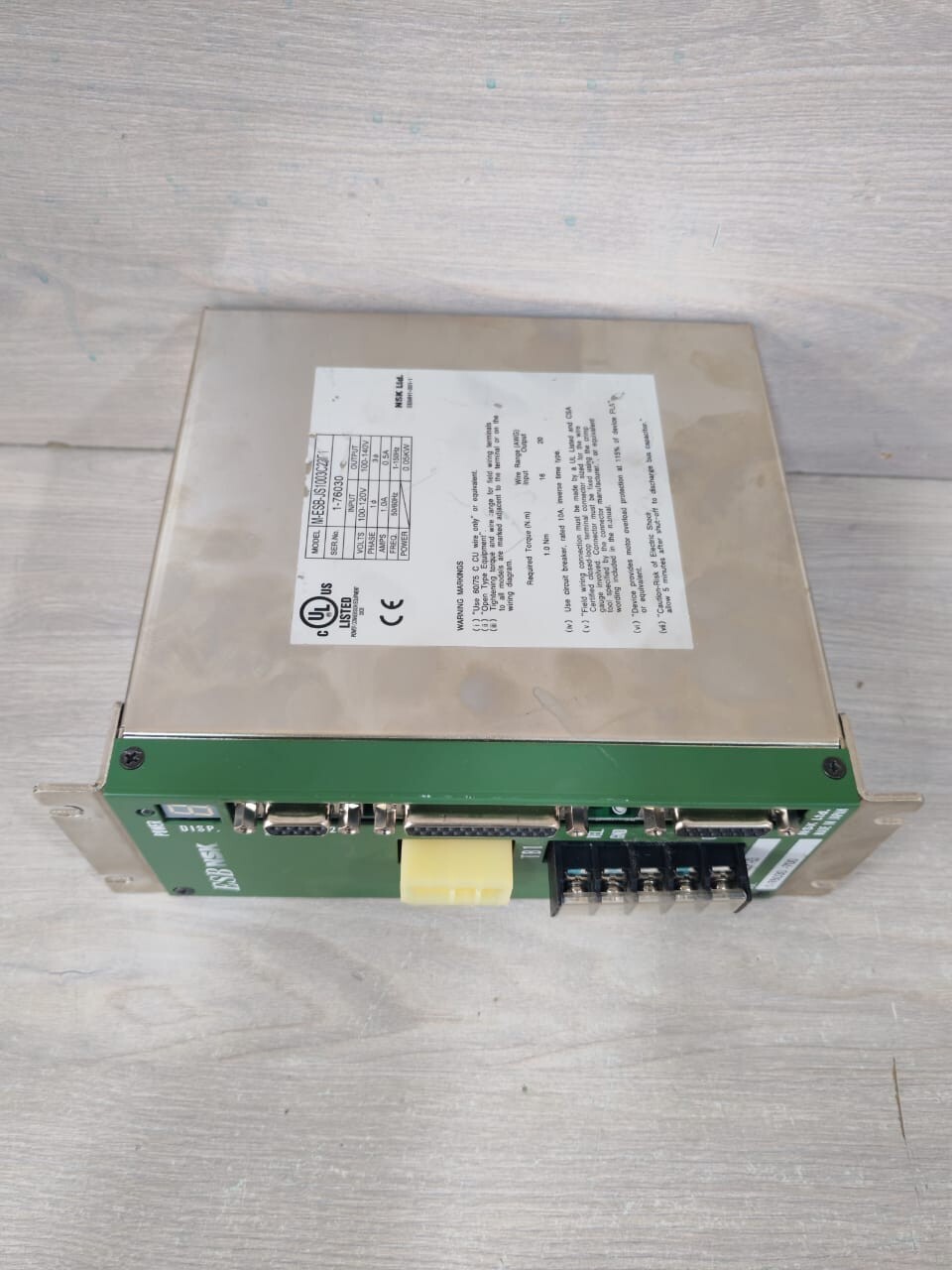ESB NSK JS1003C23F1-03 ESB NSK ESB-JS1003C23F1-03 Megatorque Motor System ESB Driver Unit System 3