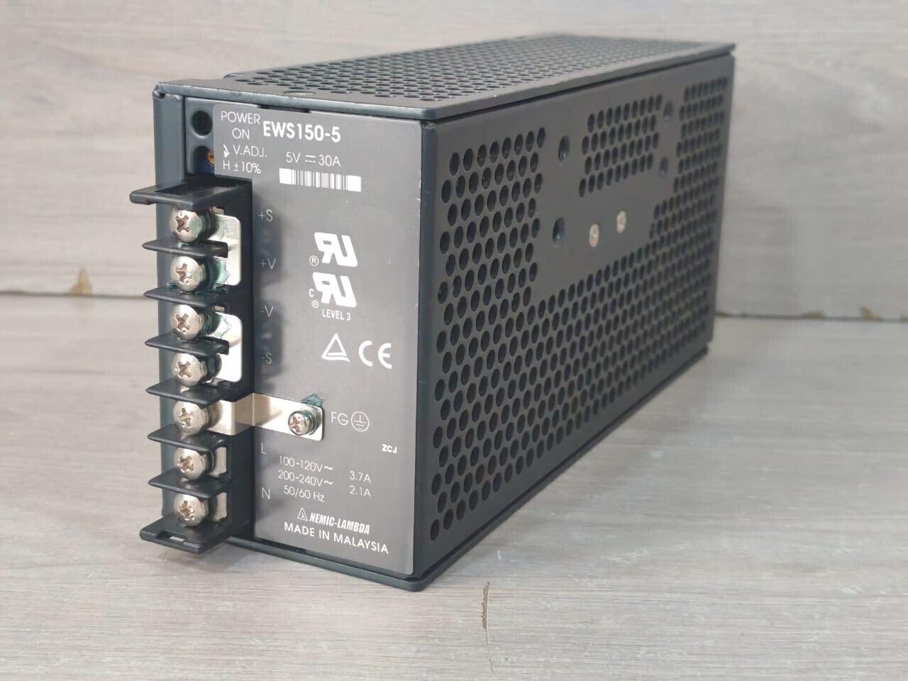TDK-Lambda EWS150-5 NEMIC-LAMBDA EWS150-5 POWER SUPPLY 5V-30A 5