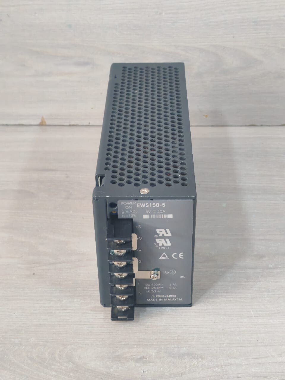 TDK-Lambda EWS150-5 NEMIC-LAMBDA EWS150-5 POWER SUPPLY 5V-30A 6