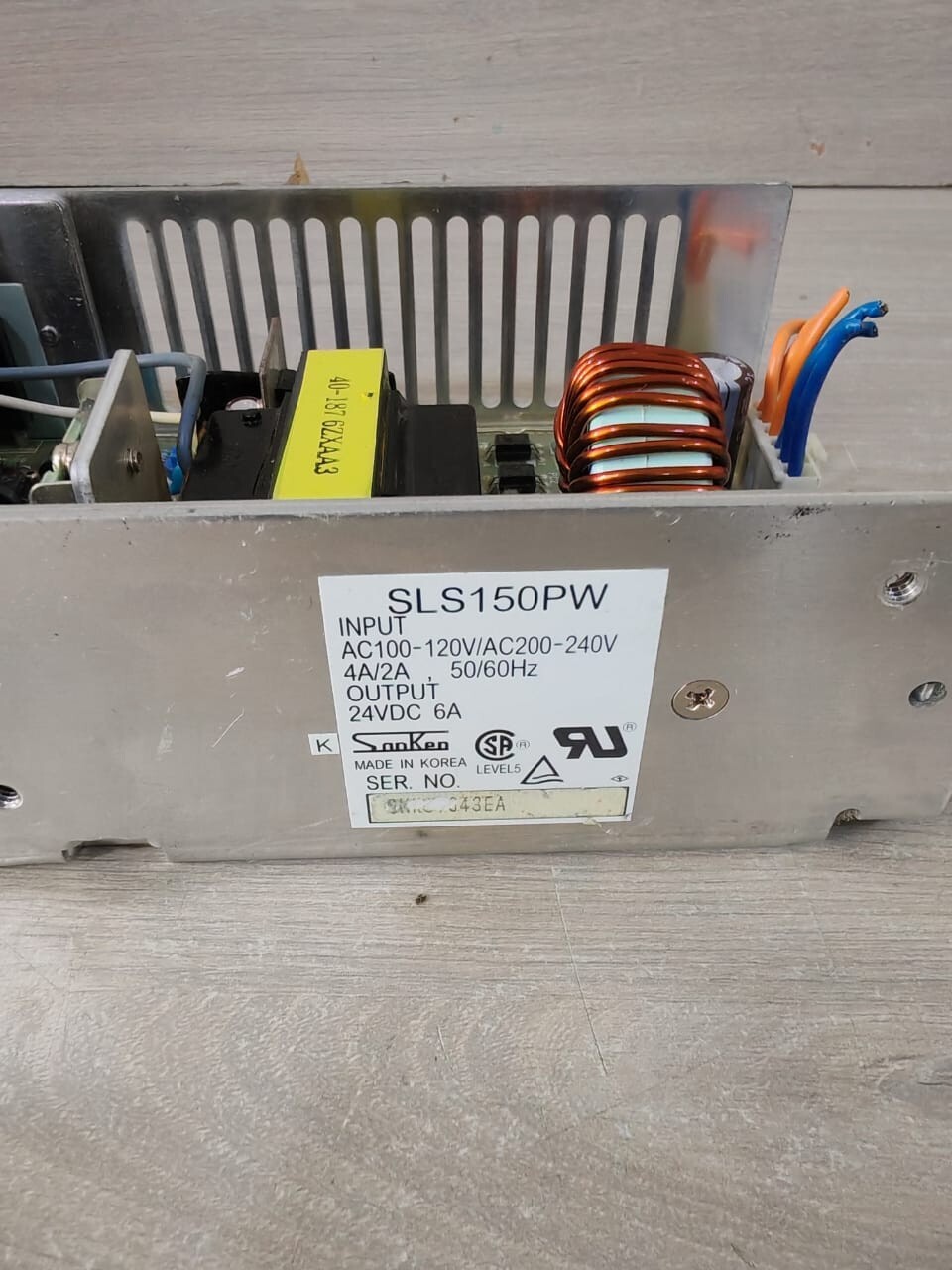 Unbranded SLS150PW SLS150PW 24VDC 6A POWER SUPPLY 2