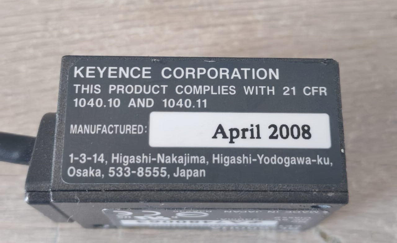 Keyence BL-600HA KEYENCE BL-600HA BARCODE SCANNER READER DC 5V 300mA 5