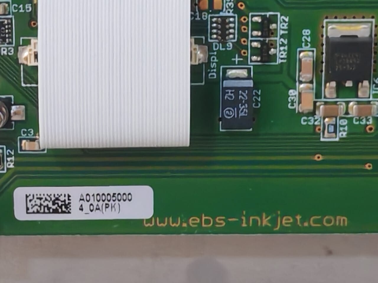 EBS PK6K-3D EBS PK6K-3D SCREEN DISPLAY & BOARD FOR EBS 6500 3