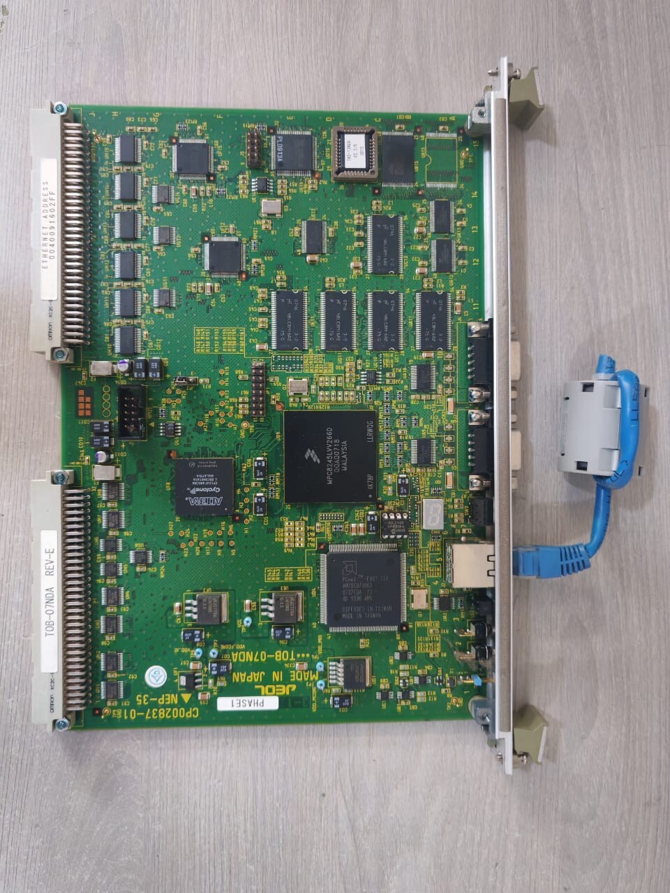 Jeol CP002837-01 NEP-35 TOB-07NDA REV-E Control Board