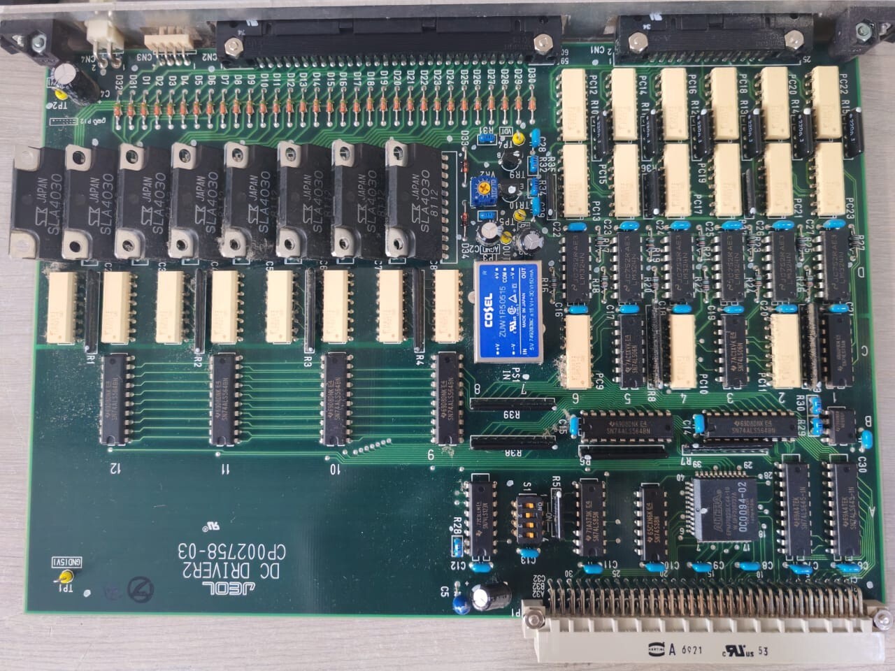 JEOL CP002758-03 Jeol CP002758-03 DC Driver2 Control Board 8