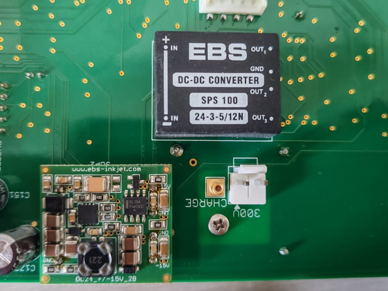 EBS EBS-6500 EBS RKM4EA Inner Panel Signal Leds for EBS 6500 INK-JET PRINTERS 9