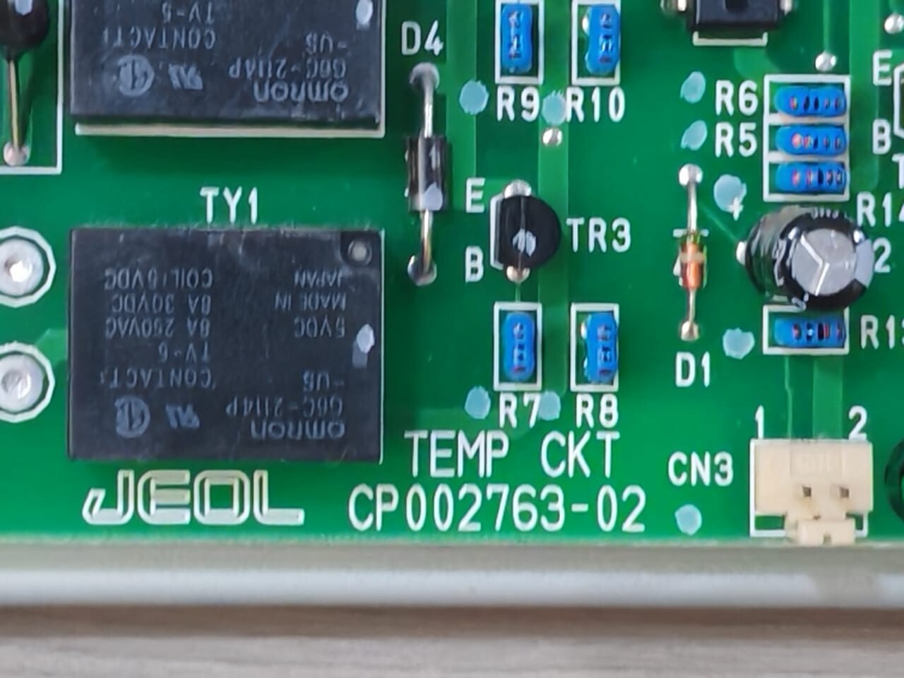 JEOL CP002763-02 JEOL CP002763-02 TEMP CKT 2