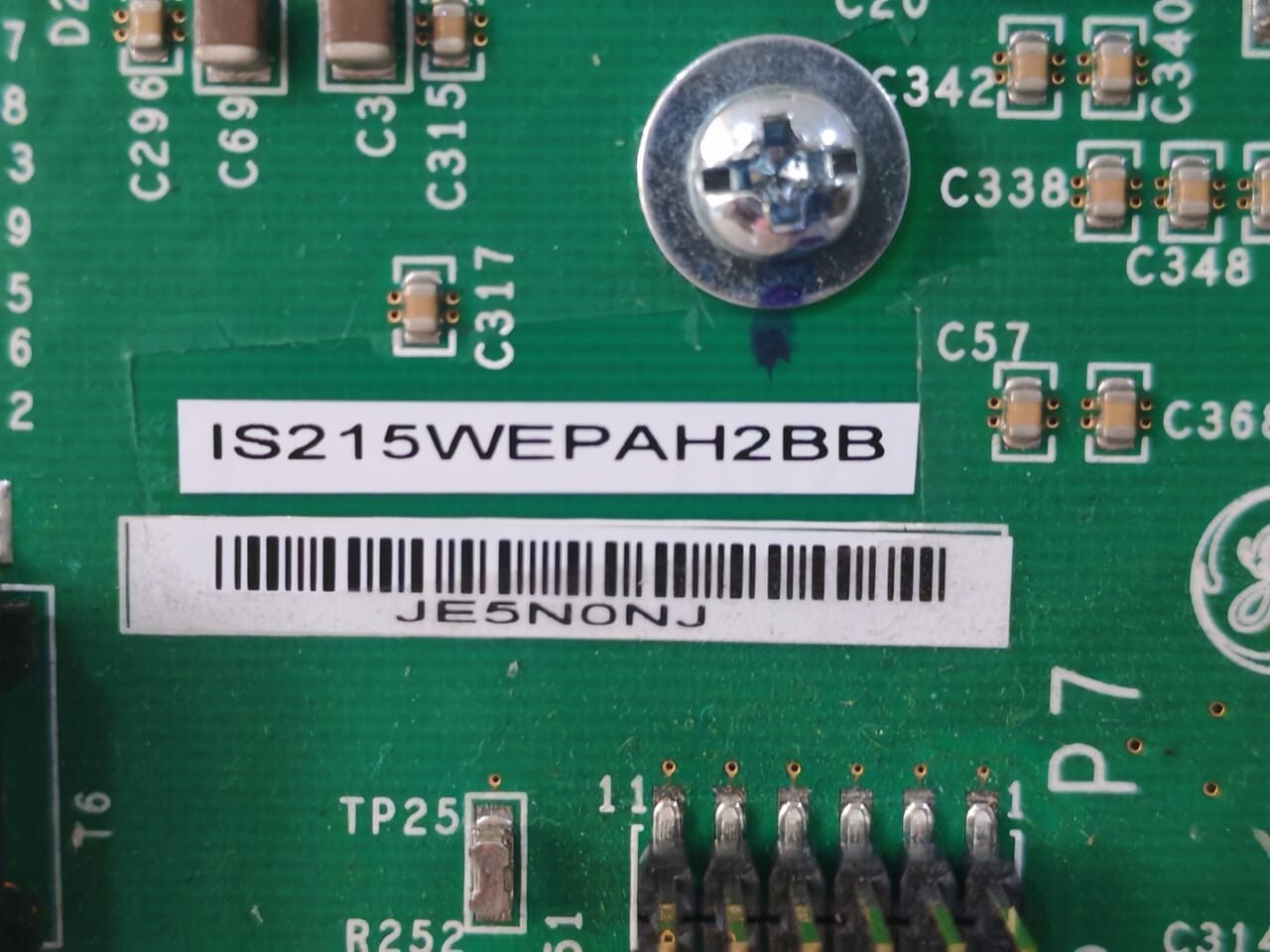 GE IS215WEPAH2BB WITH IS210BPPCH1AC GE PROPRIETARY IS215WEPAH2BB WITH IS210BPPCH1AC CONTROL BOARD 5