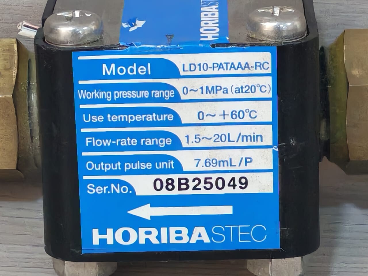 HORIBASTEC LD10-PATAAA-RC HORIBASTEC LD10-PATAAA-RC Flow Meter Sensor 2