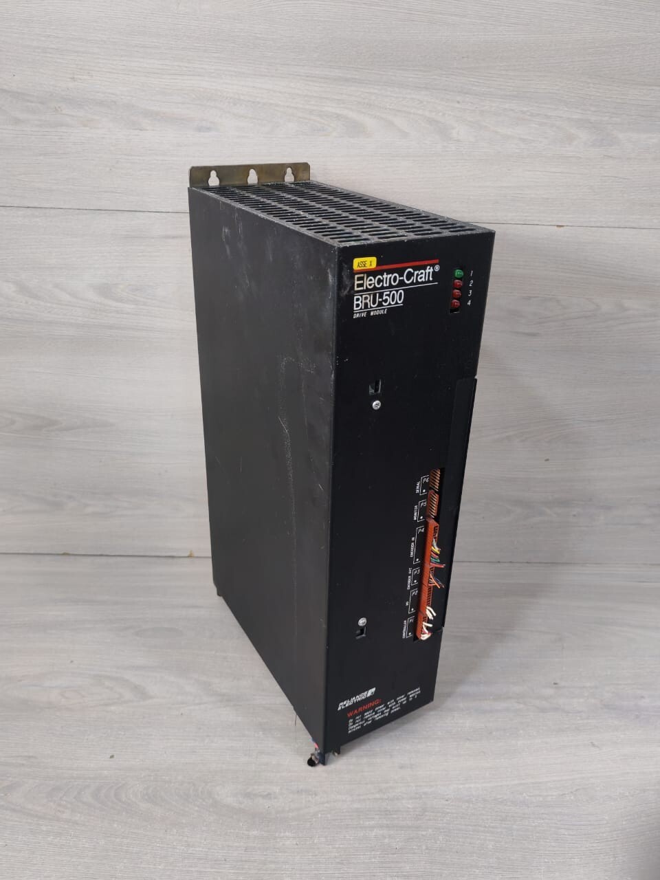 ELECTRO-CRAFT BRU-500 P/N 9101-0312 REV G ELECTRO-CRAFT BRU-500 DM-100 P/N 9101-0312 REV G DRIVE MODULE 4