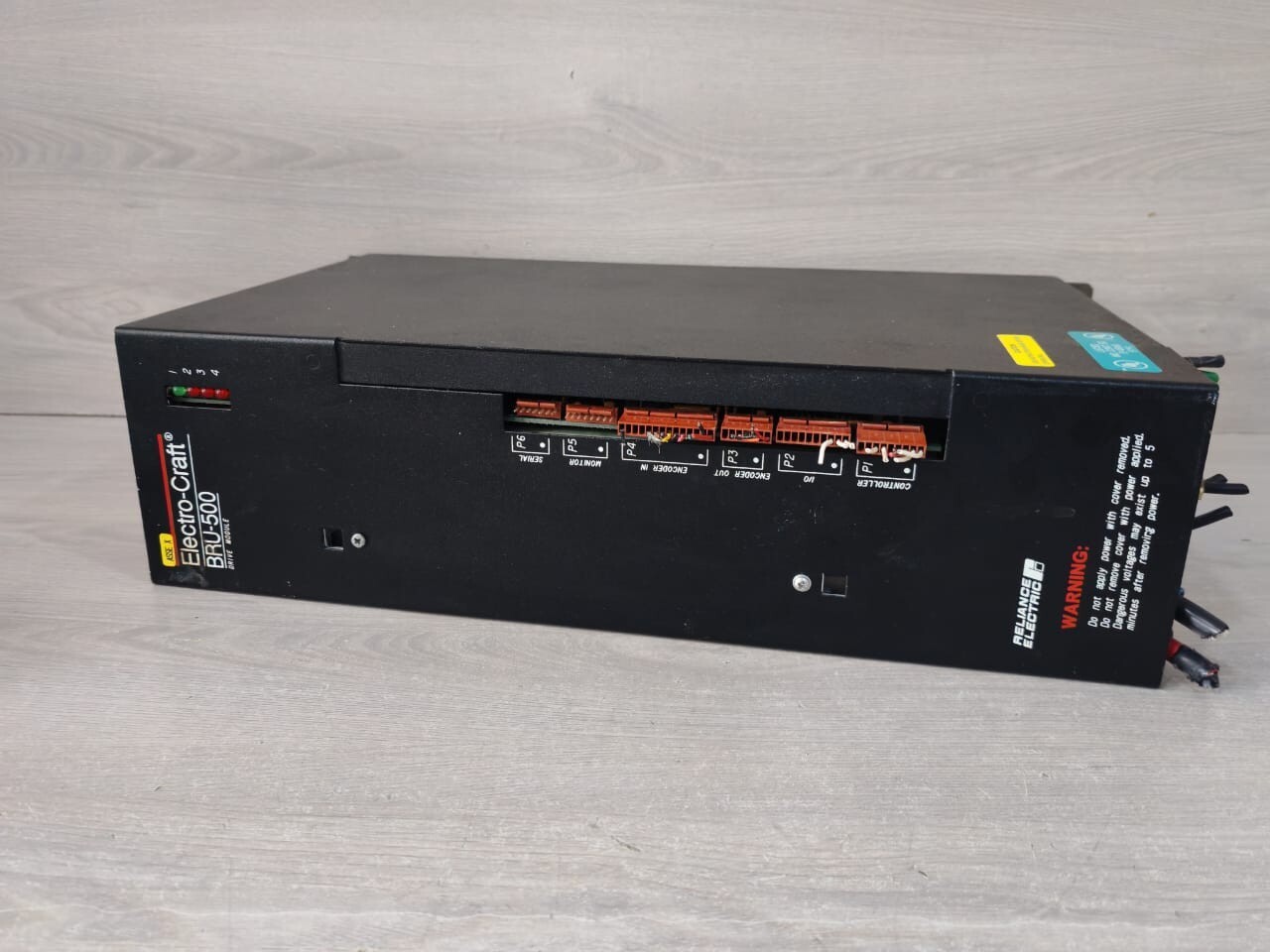 ELECTRO-CRAFT BRU-500 P/N 9101-0312 REV G ELECTRO-CRAFT BRU-500 DM-100 P/N 9101-0312 REV G DRIVE MODULE 6