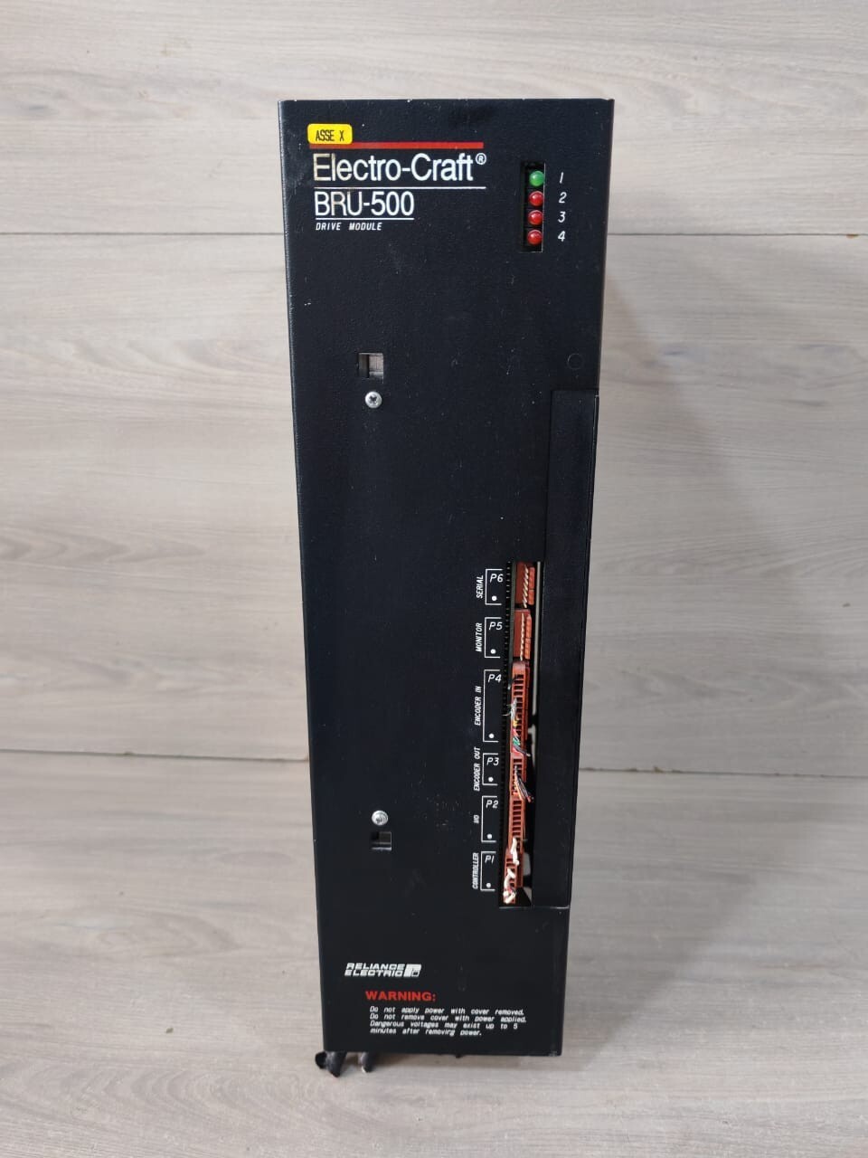 ELECTRO-CRAFT BRU-500 DM-100 P/N 9101-0312 REV G DRIVE MODULE