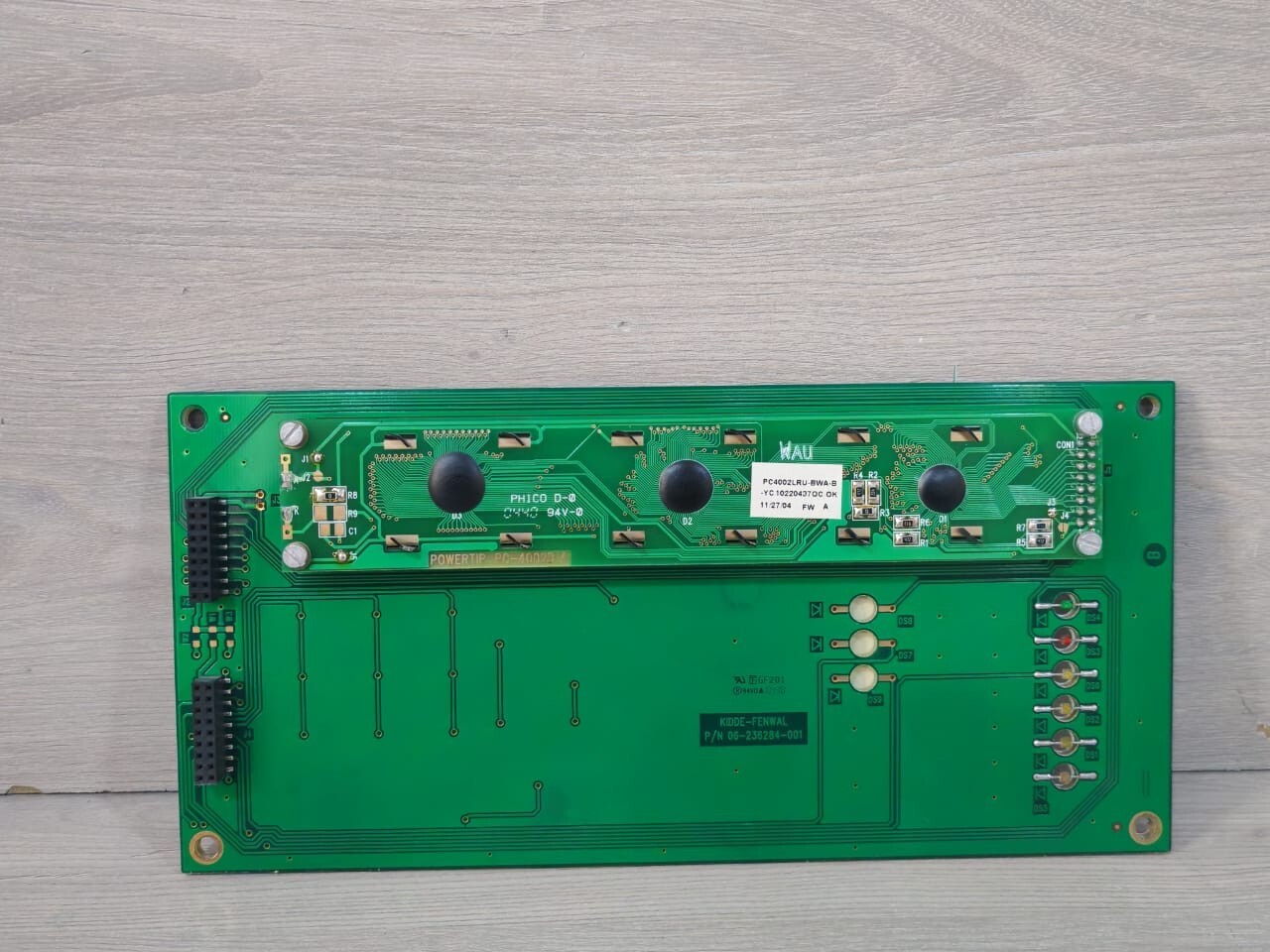 Kidde-Fenwal 06-236284-001 Kidde-Fenwal 06-236284-001 Screen Display Board and Operator Panel 6