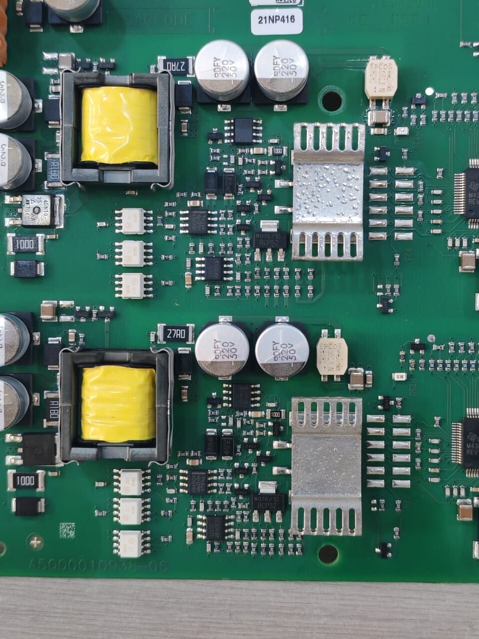 Siemens A5Q00009953-07 SIEMENS FCI2004-A1 A5Q00009953-07 LOADER BOARD - WITHOUT CARD 5