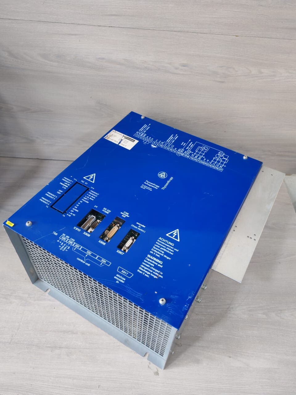 THYSSENKRUPP AUFZUGSWERKE 66210004486 D400 THYSSENKRUPP AUFZUGSWERKE VVVF-INVERTER CPI48ASM 66210004486 D400 4