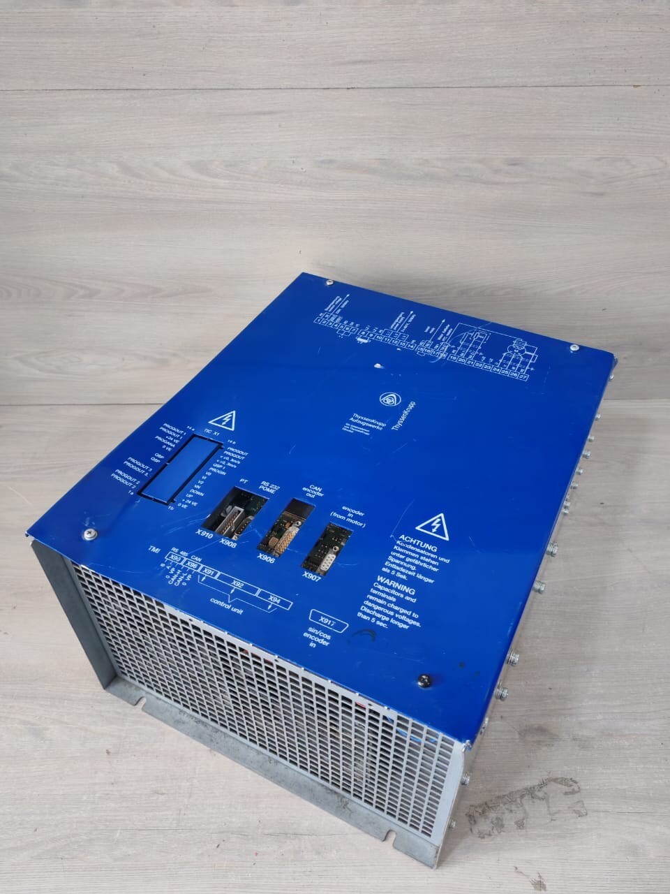 THYSSENKRUPP AUFZUGSWERKE 66210004486 THYSSENKRUPP AUFZUGSWERKE FREQUENCY INVERTER ASYNCHRON CPI48ASM 66210004486 D400 3