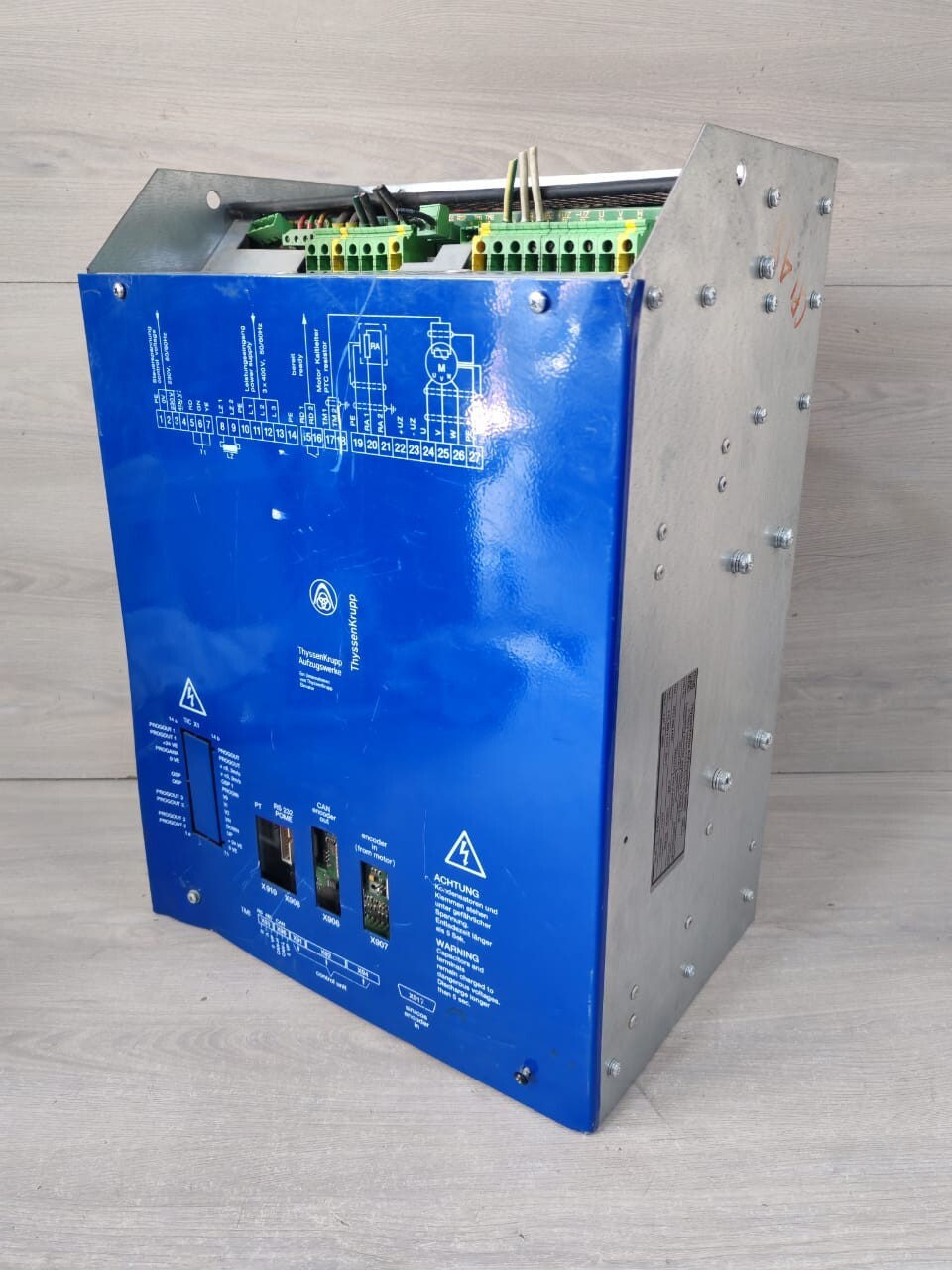 THYSSENKRUPP AUFZUGSWERKE 66210004486 THYSSENKRUPP AUFZUGSWERKE FREQUENCY INVERTER ASYNCHRON CPI48ASM 66210004486 D400 7