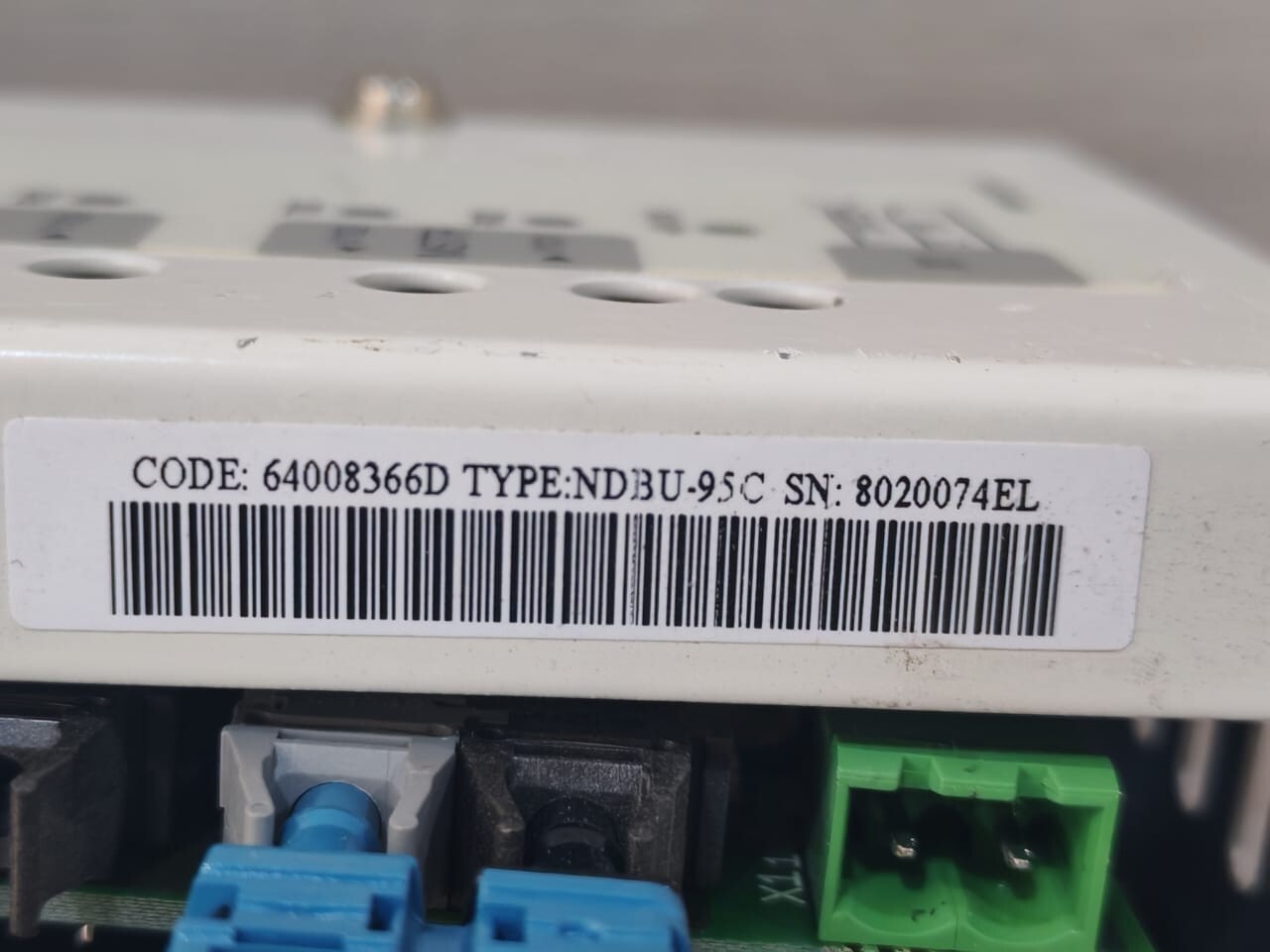 ABB 64008366D NDBU-95C ABB NDBU-95C DDCS BRANCHING UNIT, 9CH 64008366D NDBU-95C 24V DC 8