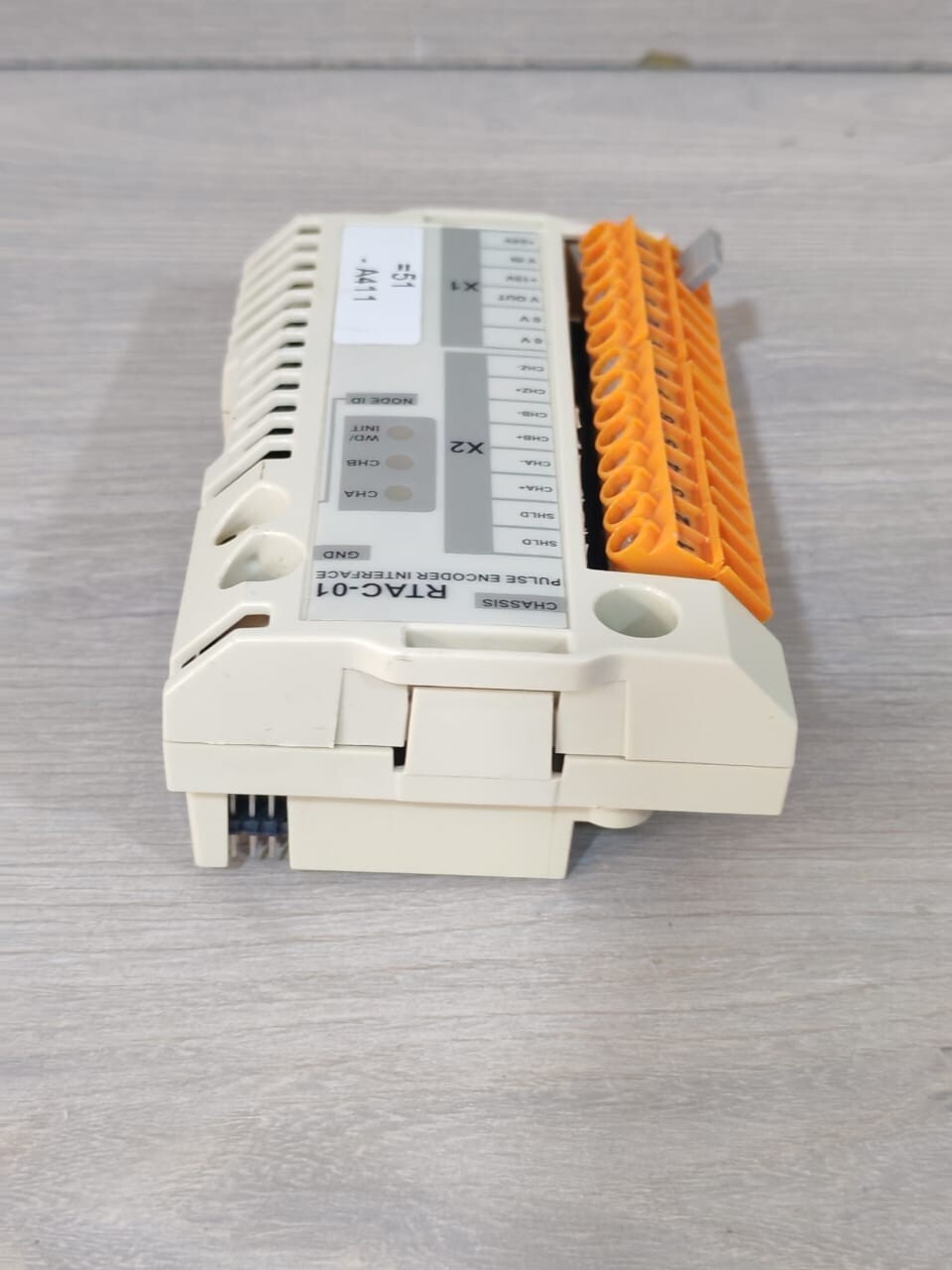 ABB RTAC-01 REV.F ABB RTAC-01 / RTAC-01 REV.F PULSE ENCODER INTERFACE MODULE 5