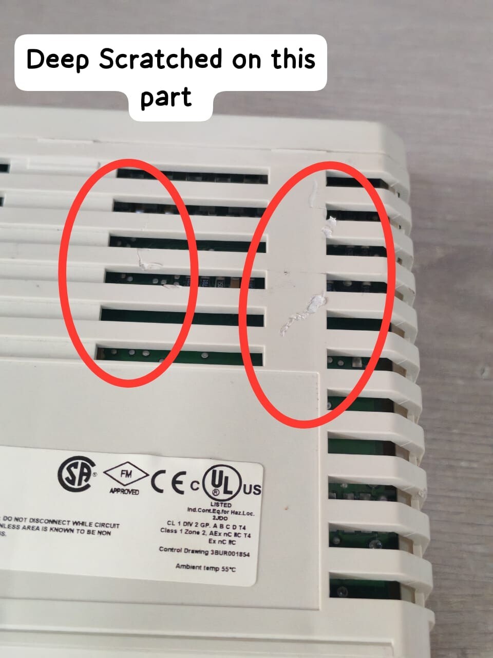 ABB 3BSE040662R1 PR:B ABB AI830A 3BSE040662R1 PR:B ANALOG INPUT MODULE RTD 9