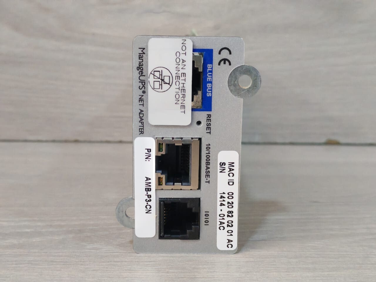 Emerson AMB-P3-CN EMERSON AMB-P3-CN MANAGE UPS NET ADAPTER 2