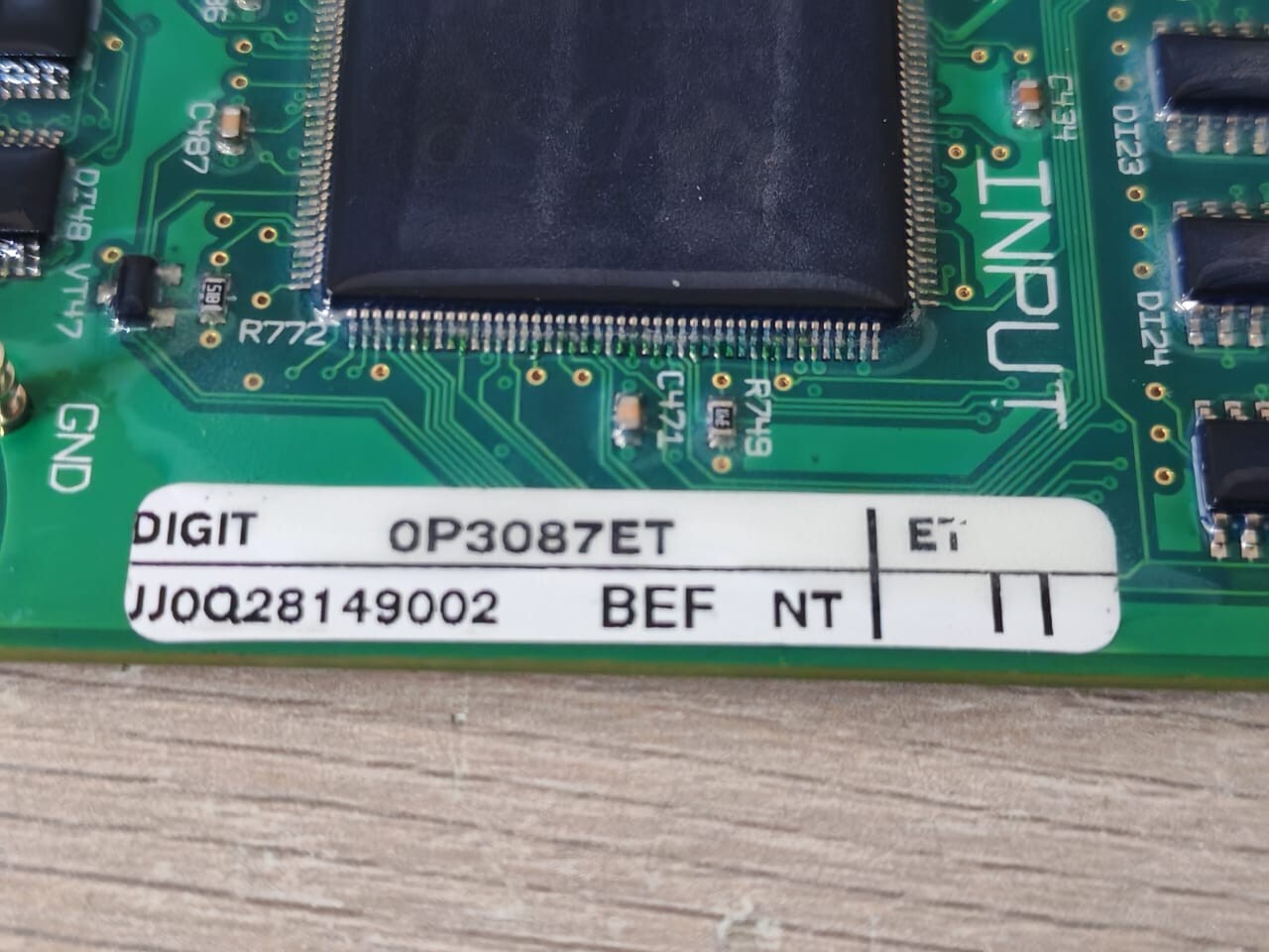 MGE DIGIT 34020874XD-8EA / OP3087ET MGE DIGIT 34020874XD-8EA / OP3087ET PCB CONTROLLER 7
