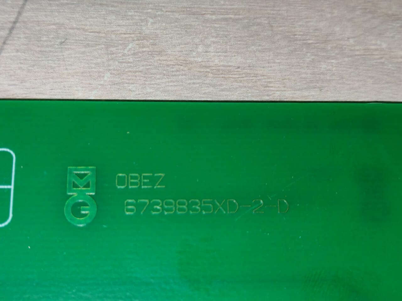 MGE 6739835XD-1-D/ 6739835XD-2-D MGE OBEZ 6739836 D1 / 6739835XD-1-D/6739835XD-2-D PCB ASSEMBLY BOARD 5