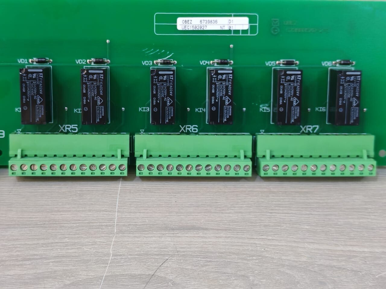 MGE 6739835XD-1-D/ 6739835XD-2-D MGE OBEZ 6739836 D1 / 6739835XD-1-D/6739835XD-2-D PCB ASSEMBLY BOARD 8