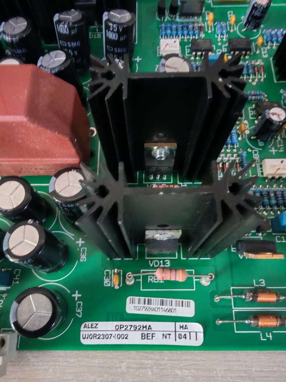 MGE UJ0R23074002 MGE ALEZ 6739817XD-1HA/2HA 0P2792HA / UJ0R23074002 PCB CARD MODULE 4
