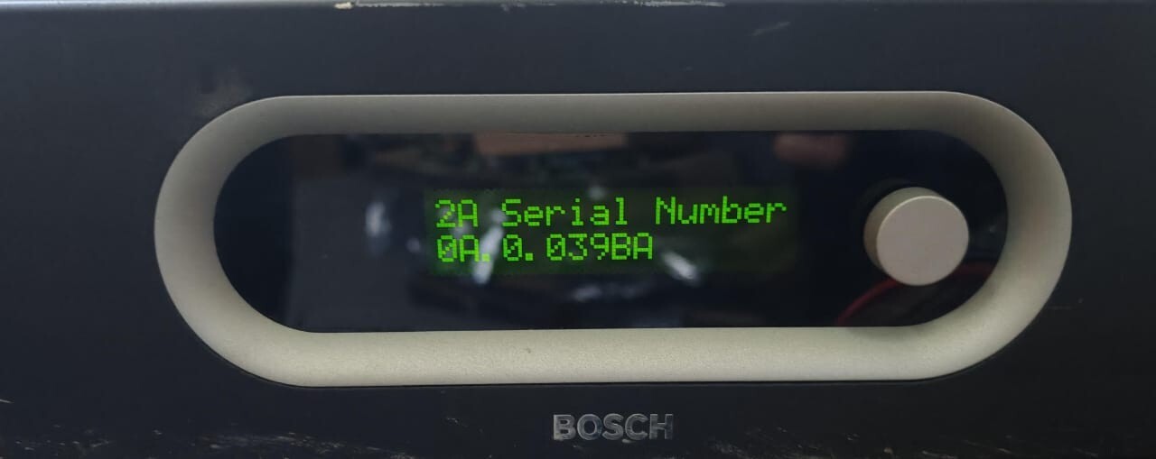Bosch LBB-4422 BOSCH LBB 4422/10 HW 02/06 NC 890044221001 POWER AMPLIFIER 100-240V 4