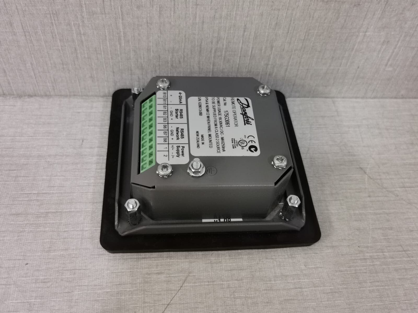 Danfoss 175G3061 DANFOSS 175G3061 Remote Operator DANFOSS DRIVES 10