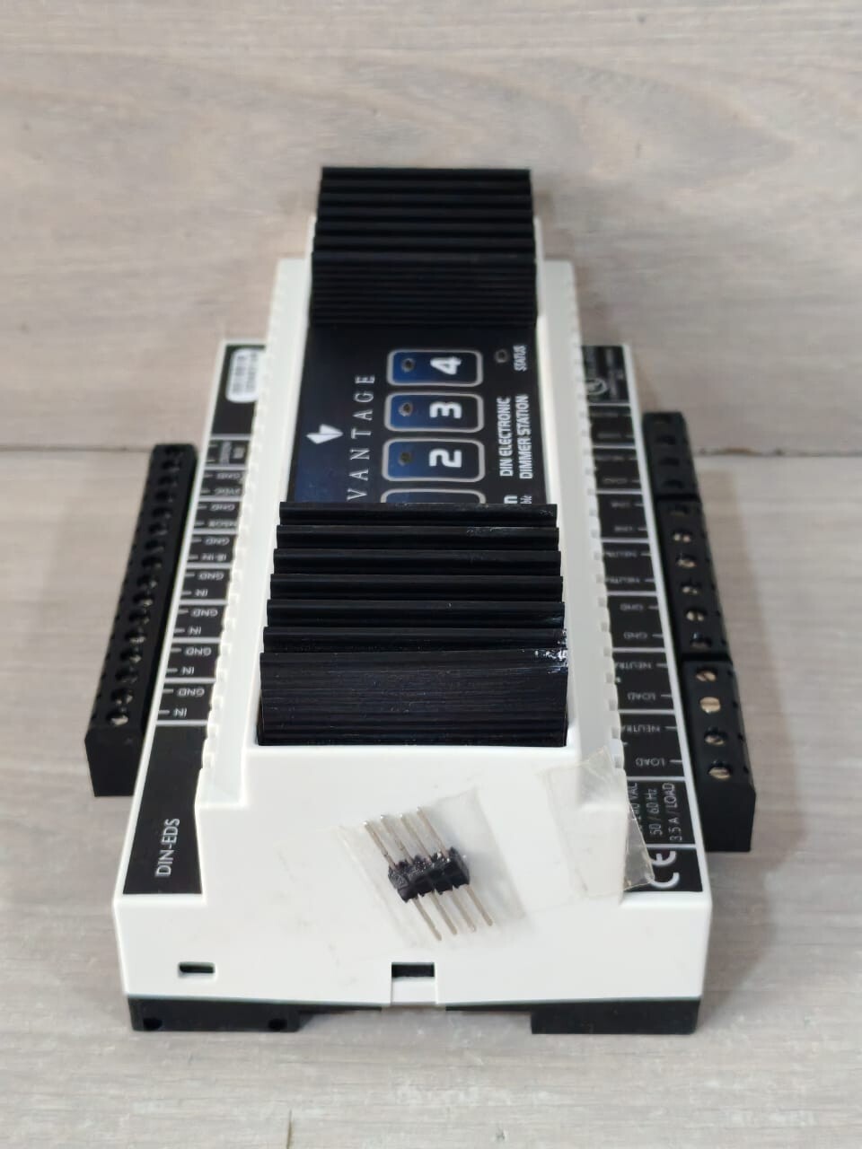 GE DIN-EDS VANTAGE CONTROLS DIN-EDS DIN ELECTRONIC DIMMER STATION 7