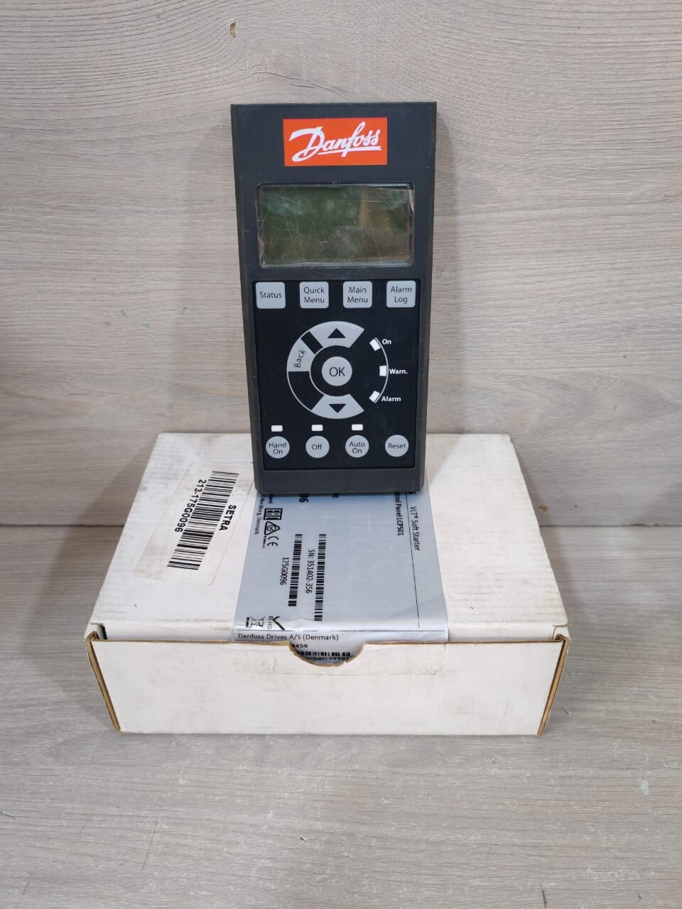 Danfoss 175G0096 VLT Control Panel LCP 501