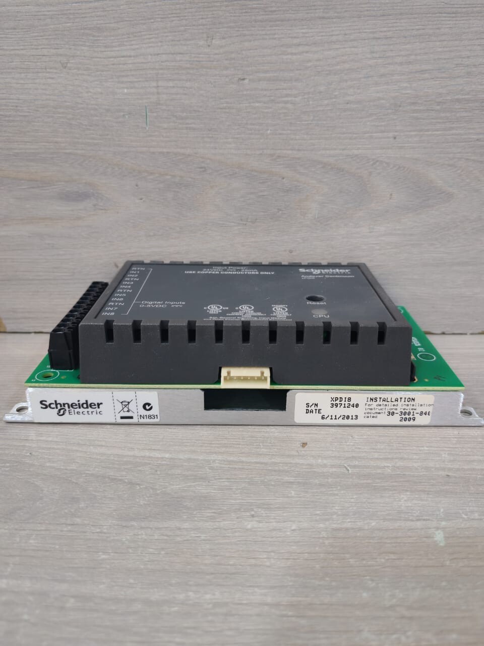 Schneider Electric XPDI8 SCHNEIDER ELECTRIC XPDI8 ANDOVER CONTINUUM EXPANSION MODULE 7