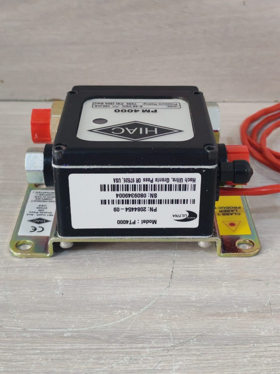 HIAC ULTRA PM4000/PT4000 HIAC ULTRA PM4000/PT4000 & IM4000 ONLINE & CONDITION PARTICLE MONITOR 9