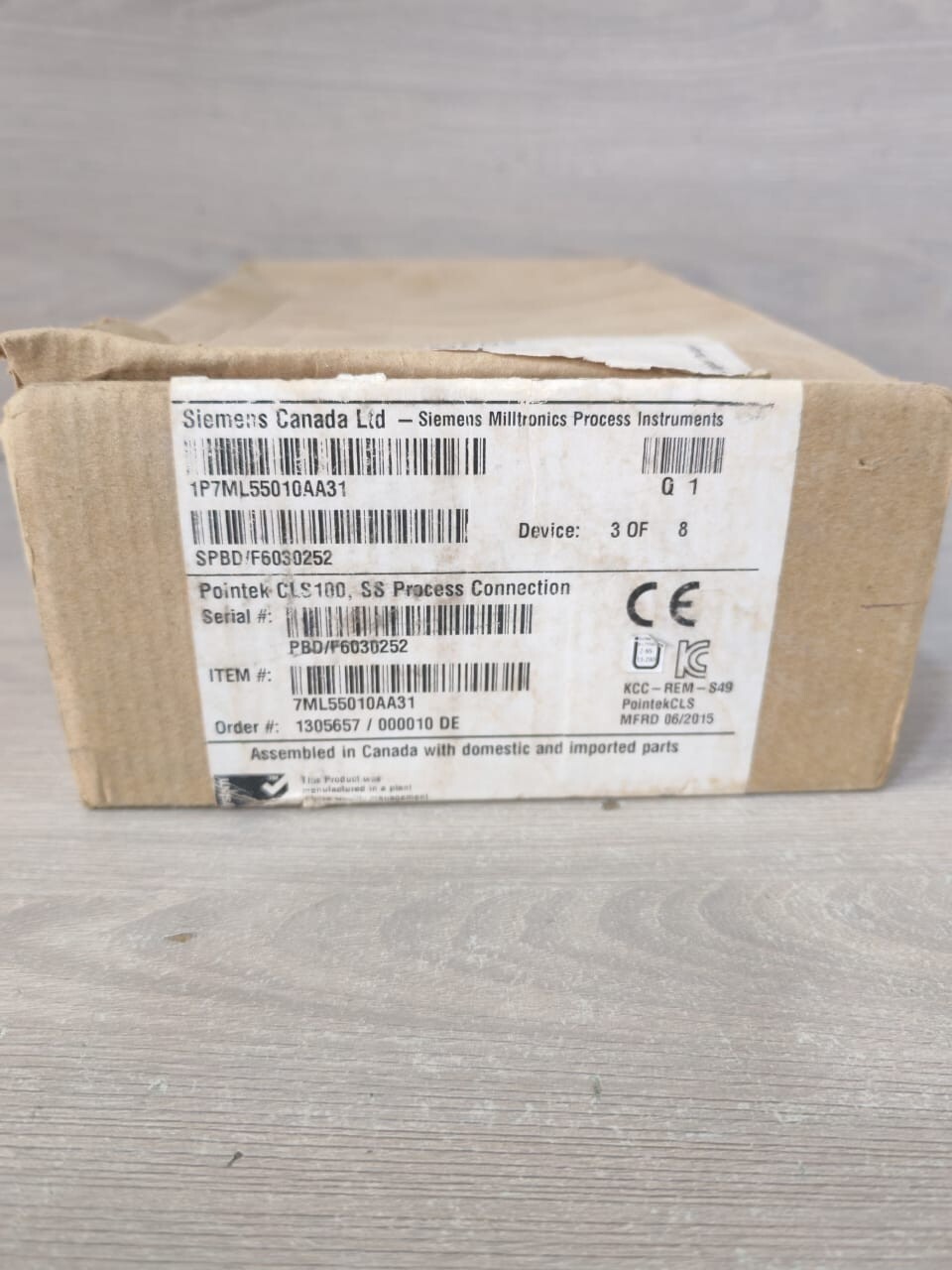 Siemens CLS100 SIEMENS POINTEK CLS100 LEVEL SENSOR 7ML55010AA31 10
