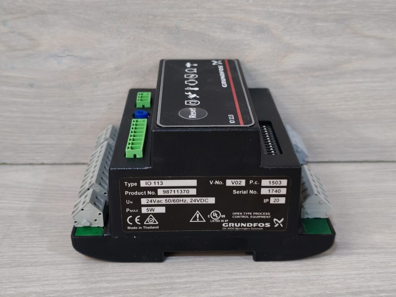 Grundfos 98711370 Grundfos IO 113 Input Module 98711370 4