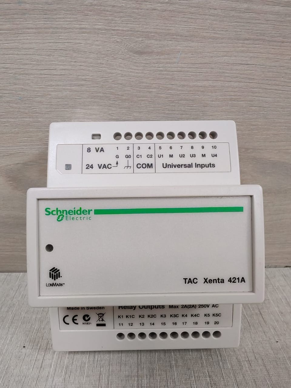 Schneider Electric TACXENTA421A Schneider Electric TAC Xenta 421A Programmable Controller 007302450 2