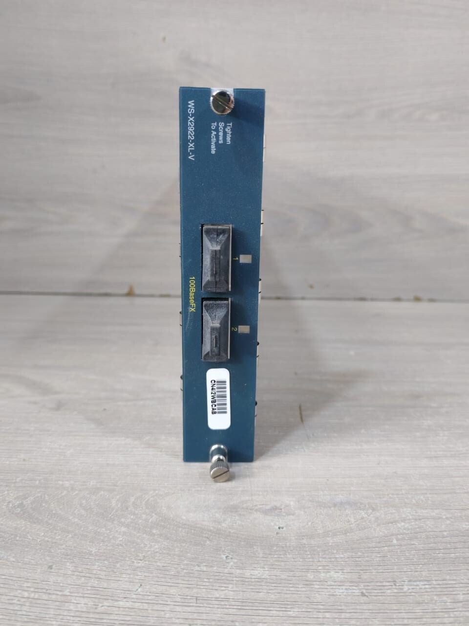 CISCO SYSTEMS P/N 73-3399-11 REV A0 CISCO SYSTEMS WS-X2922-XL-V P/N 73-3399-11 REV A0 100BASEFX PORT MODULE 3