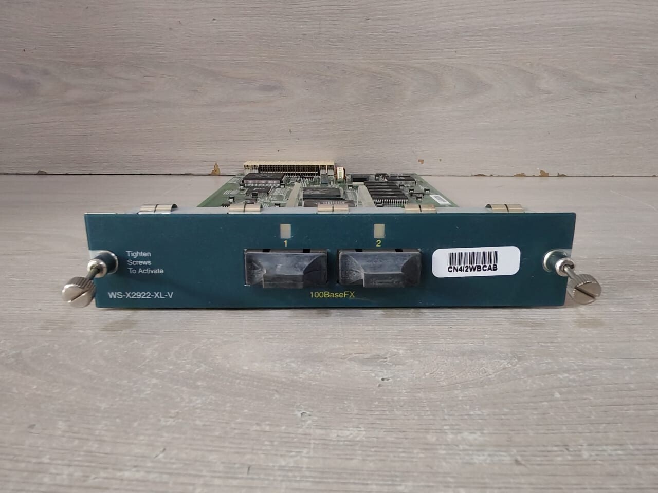 CISCO SYSTEMS P/N 73-3399-11 REV A0 CISCO SYSTEMS WS-X2922-XL-V P/N 73-3399-11 REV A0 100BASEFX PORT MODULE 6