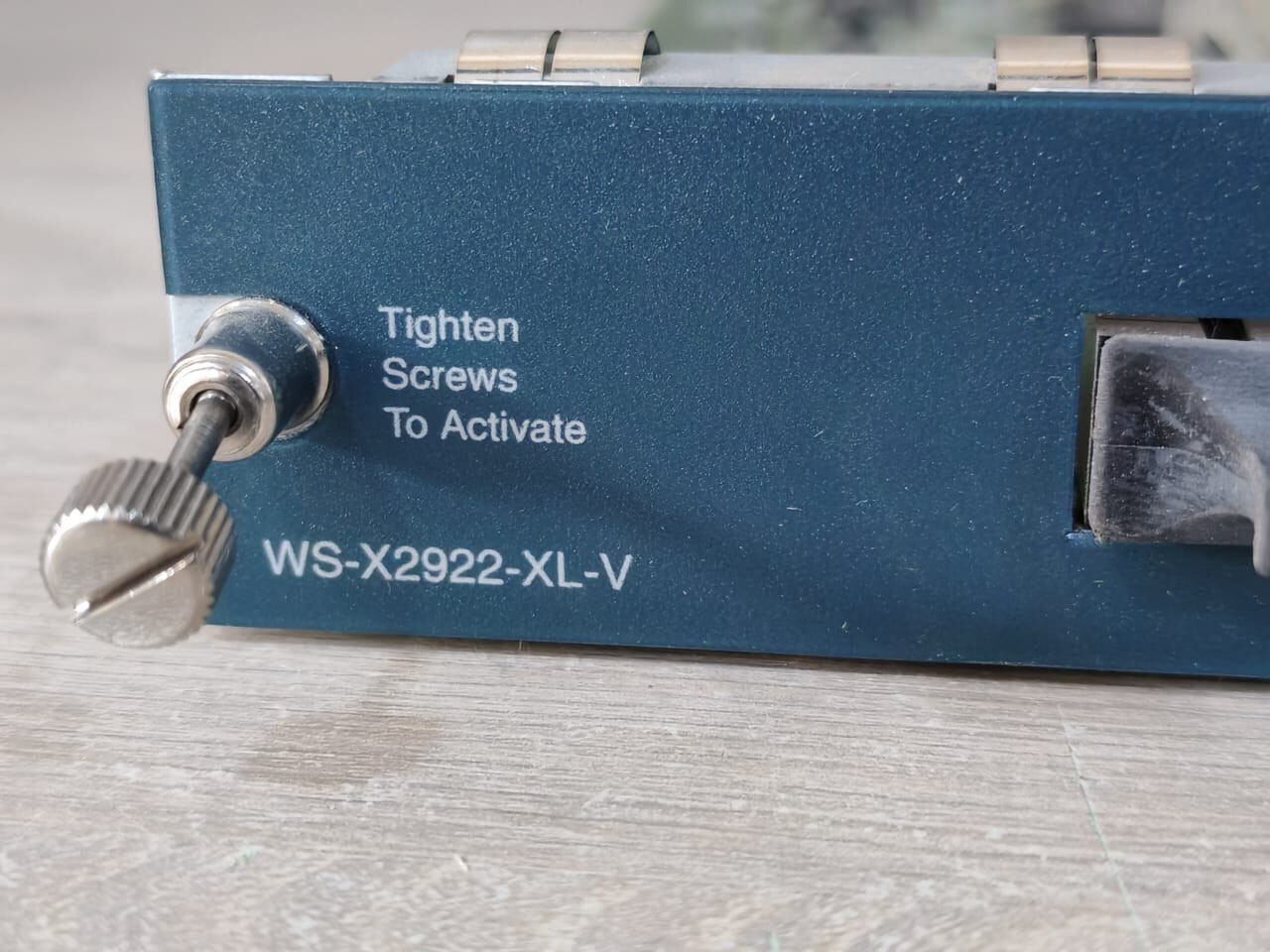 CISCO SYSTEMS P/N 73-3399-11 REV A0 CISCO SYSTEMS WS-X2922-XL-V P/N 73-3399-11 REV A0 100BASEFX PORT MODULE 7