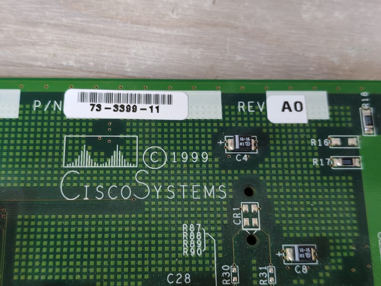 CISCO SYSTEMS P/N 73-3399-11 REV A0 CISCO SYSTEMS WS-X2922-XL-V P/N 73-3399-11 REV A0 100BASEFX PORT MODULE 9