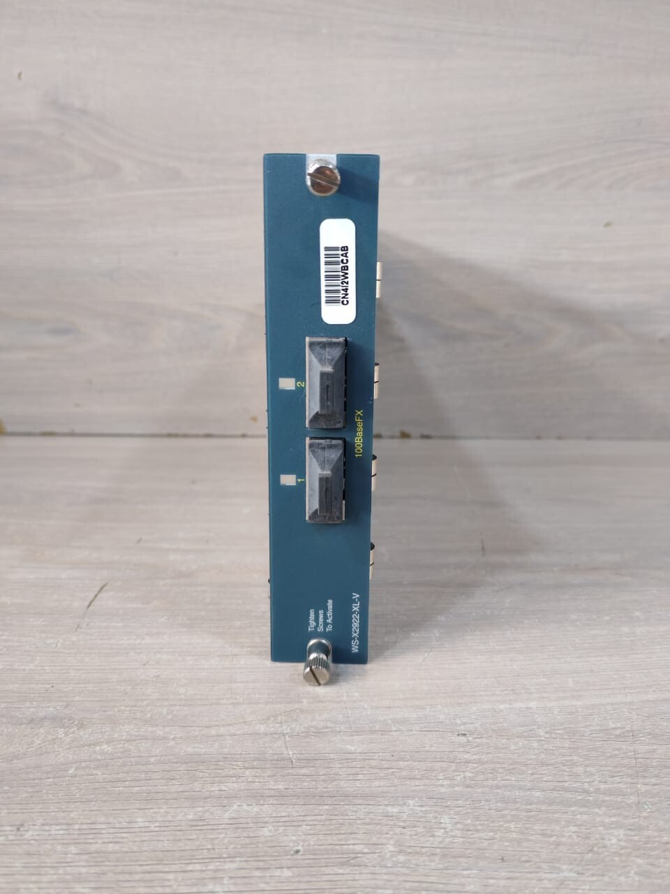 Cisco X2922-XL-V CISCO SYSTEMS WS-X2922-XL-V P/N 73-3399-11 REV A0 100BASEFX PORT MODULE 2
