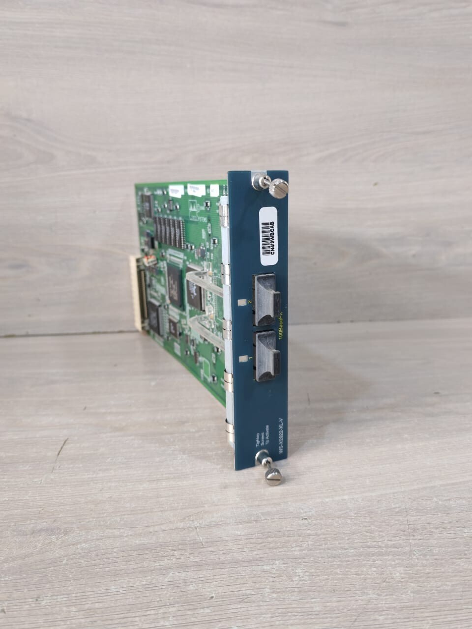 Cisco X2922-XL-V CISCO SYSTEMS WS-X2922-XL-V P/N 73-3399-11 REV A0 100BASEFX PORT MODULE 3