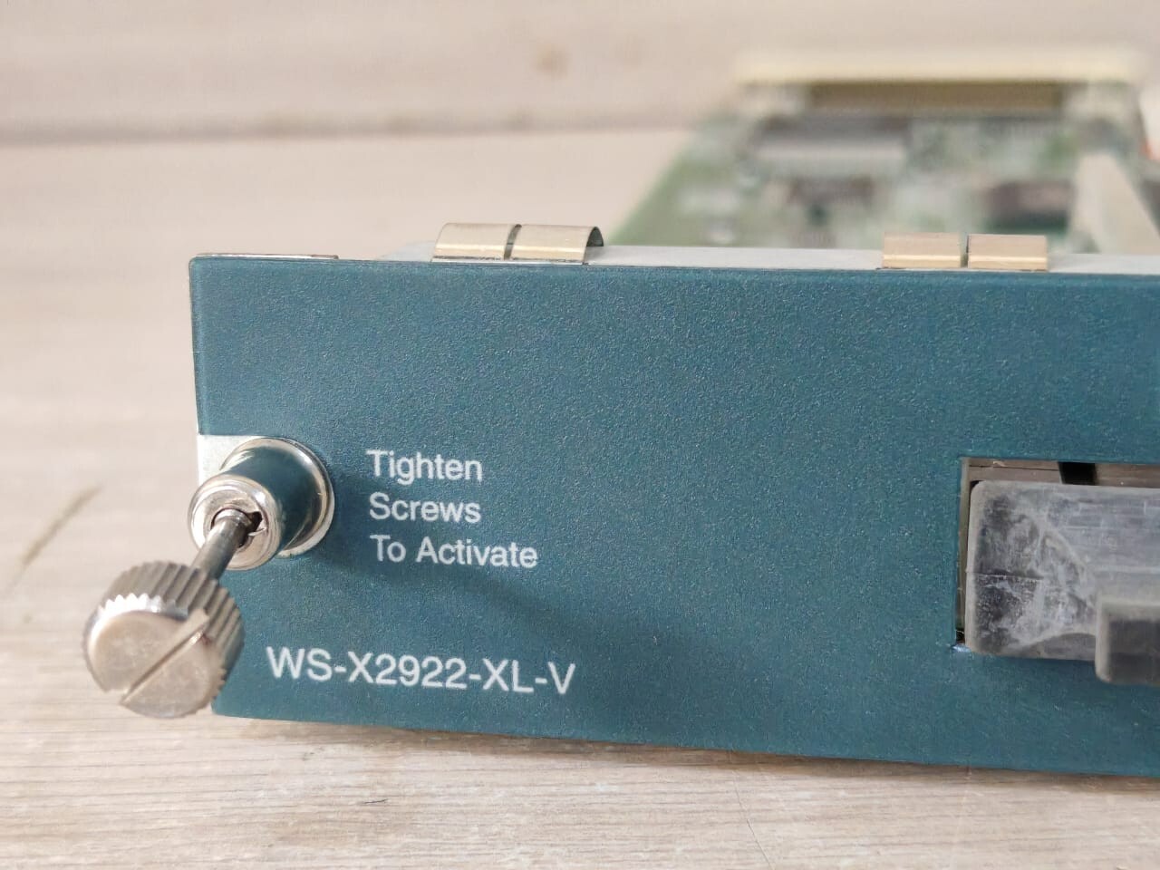 Cisco X2922-XL-V CISCO SYSTEMS WS-X2922-XL-V P/N 73-3399-11 REV A0 100BASEFX PORT MODULE 5