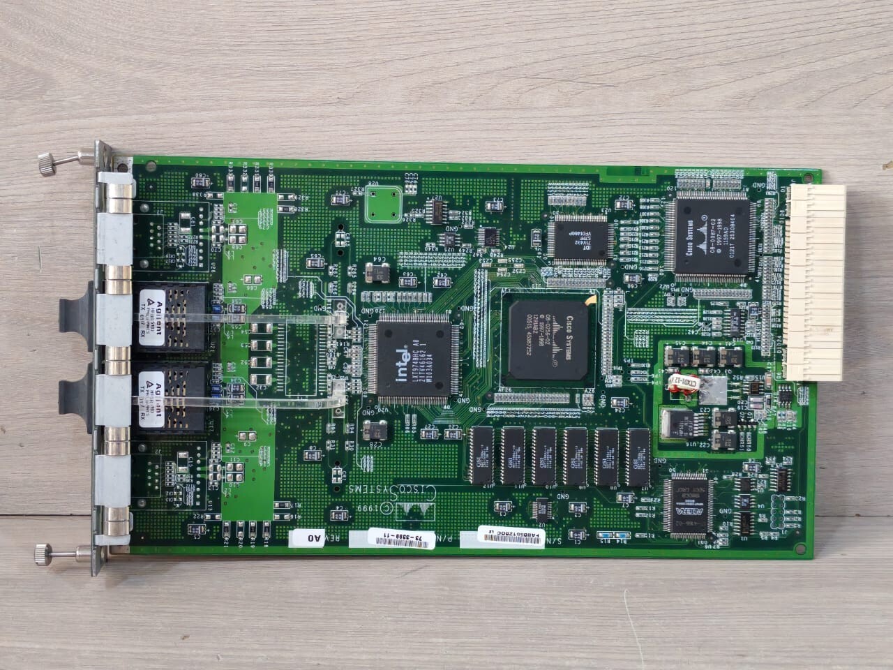 Cisco X2922-XL-V CISCO SYSTEMS WS-X2922-XL-V P/N 73-3399-11 REV A0 100BASEFX PORT MODULE 7