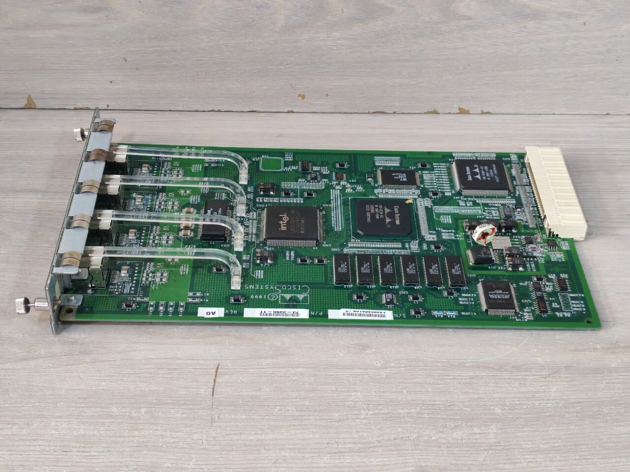Cisco X2914-XL-V CISCO SYSTEMS WS-X2914-XL-V P/N 73-3398-11 REV.A0 10BASET/100BASETX PORT MODULE 9