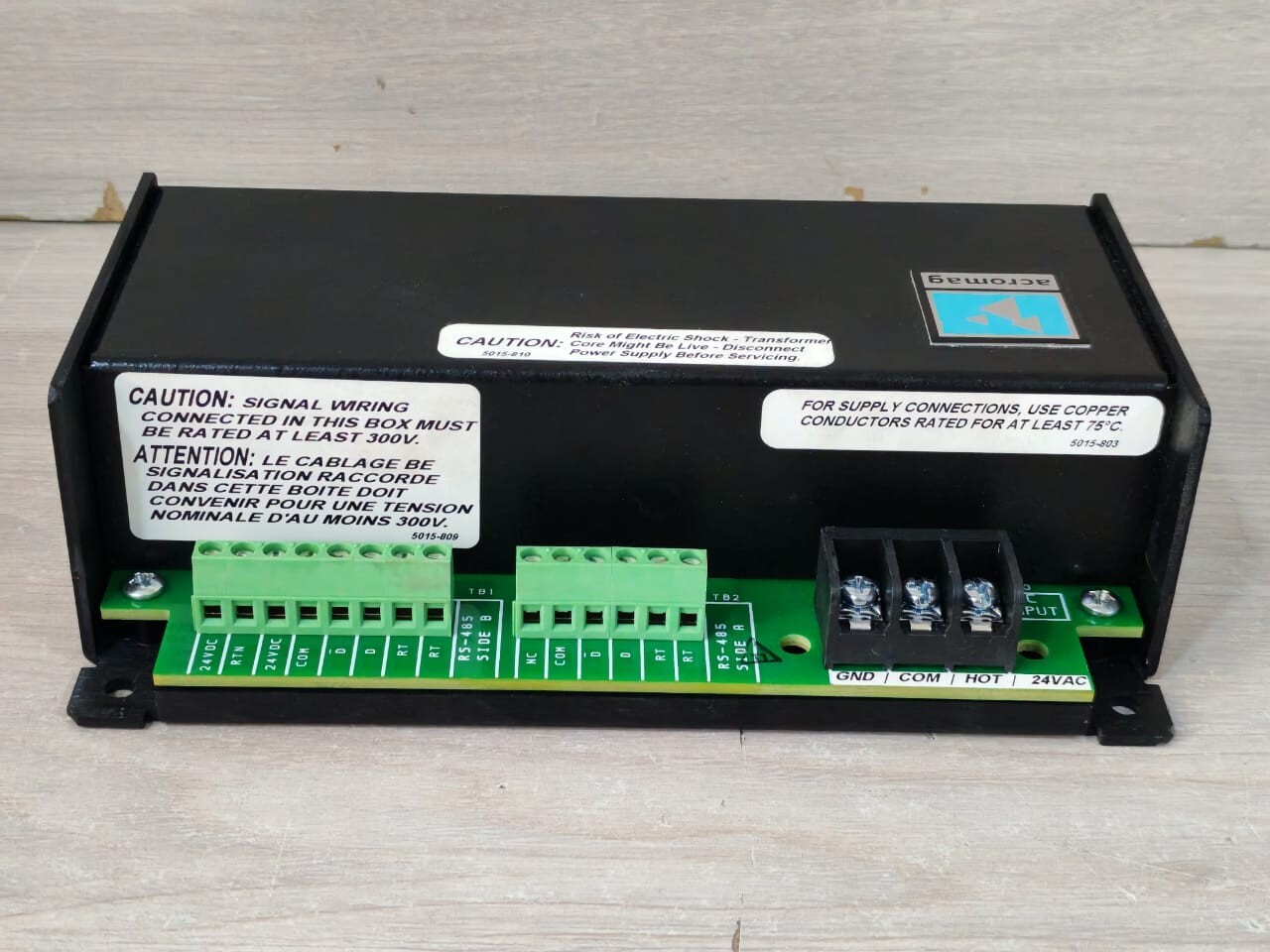 Acromag RS485 ACROMAG 4683-TTM-3F RS485 / RS485 BUS REPEATER 24VAC 7