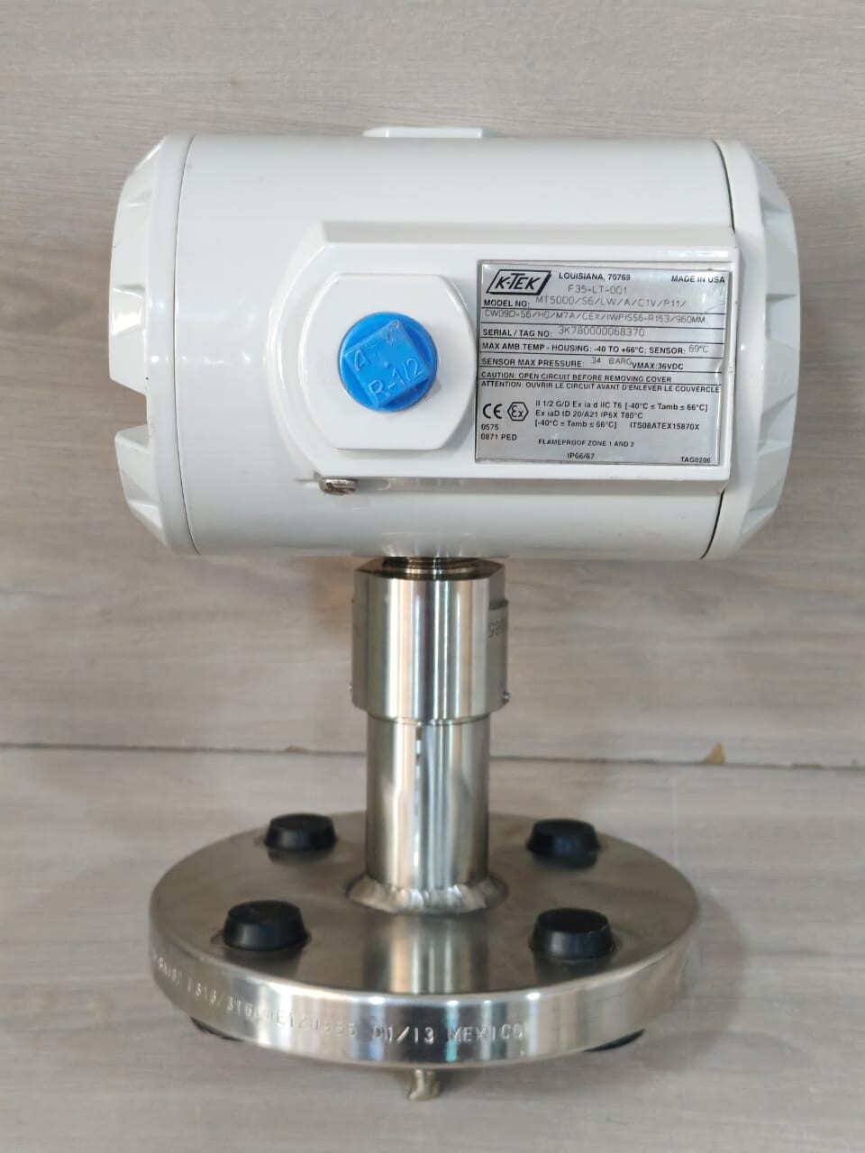 K-TEK R153/960MM K-TEK MT5000/S6/LW/A/C1V/P11/CW09D-S6/H0/M7A/CEX/WP SS6-R153/960MM TRANSMITTER 7